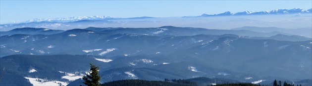 Pohľad na Slovensko z Česka