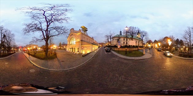 Wieliczka námestíčko vo sfére360º