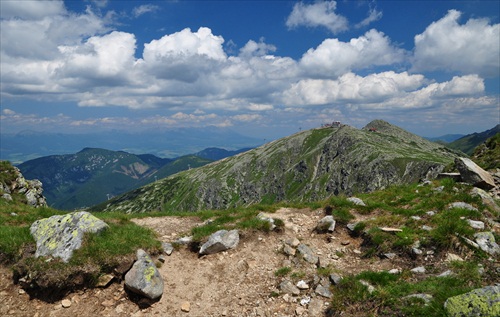 pohľad na Chopok