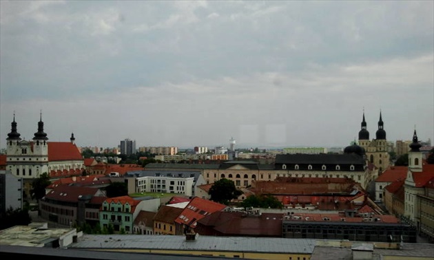 Trnava z výšky