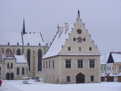 Bardejov v zime