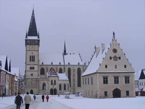 Bardejov v zime