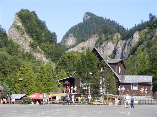 Chata Pieniny a Sokolica