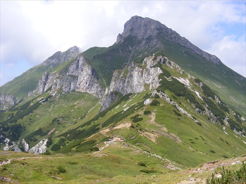 Široké sedlo pred Ždiarskou vidlou