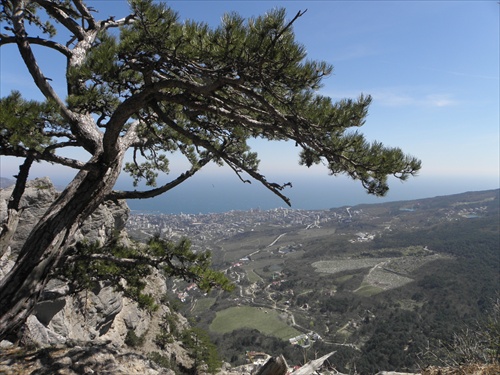 V skalách nad morom