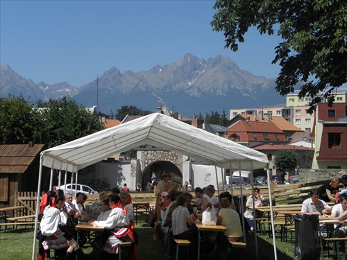 Občerstvenie pod Tatrami