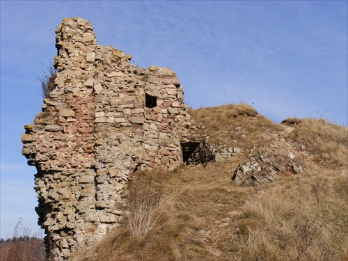 Kamenický hrad, dvojpodlažný palác