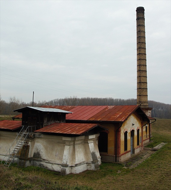 Parná prečerpávacia stanica z roku 1891.