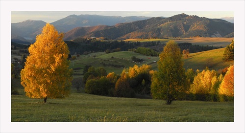 podvečer nad Povrazníkom