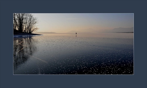 podvečer na Liptovskej Mare