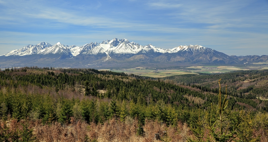 Tatry z Levočských vrchov