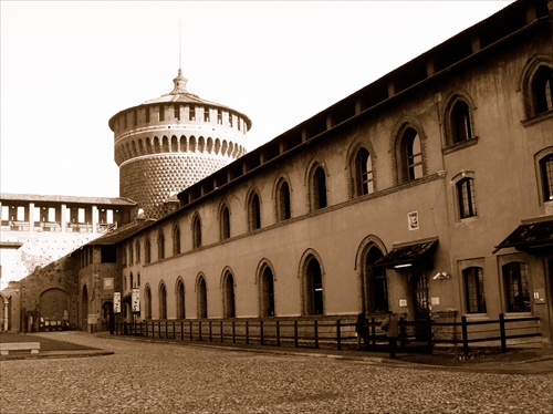 Hrad Sforzesco 2