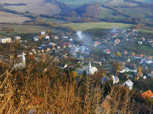 Ešte pohľad z hradého kopca