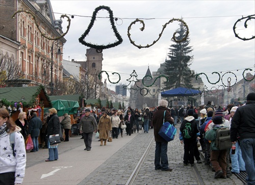 predvianočné Košice