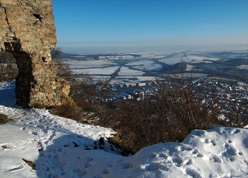 Pohľad z hradu