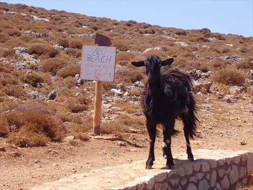 No Beach to Balos!