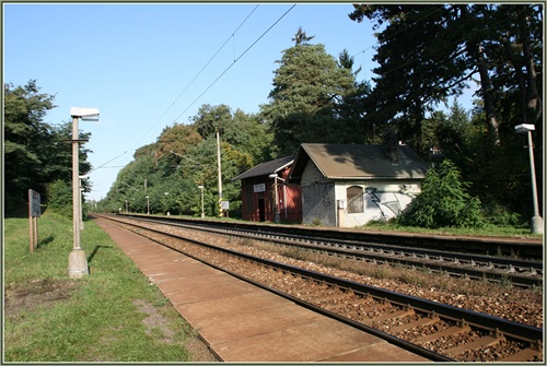 Maličká železničná zastávka