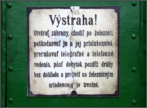 VÝSTRAHA