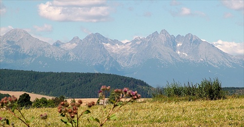 Pohľad od Slovenského Raja