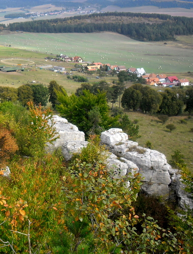 Skalné travertinové mesto Dreveník na Spiši