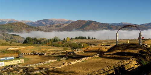 Dnešné ráno nad Breznom