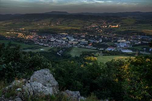 Brezno podvečer