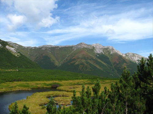 malé pleso bielovodskou dolinou