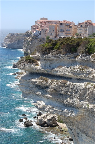 Bonifacio - Mesto na okraji útesu