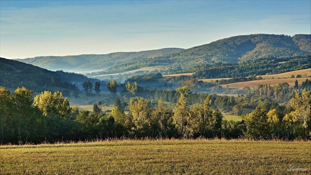 Októbrové ráno na Gemeri.