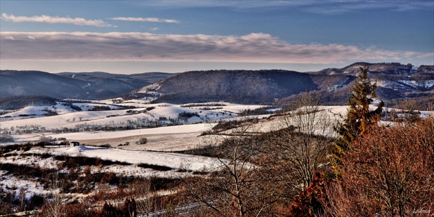 Zima pod Soroškou.