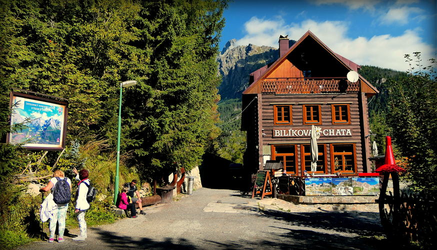 a turistov v Tatrách všade vítajú ...