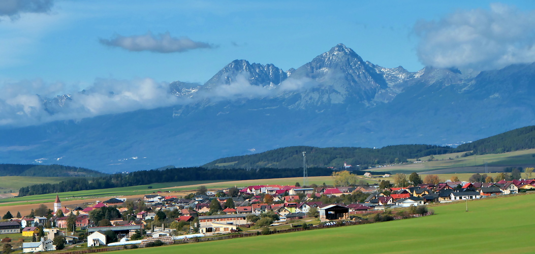 a naše Tatry sú vždy dominantné ...