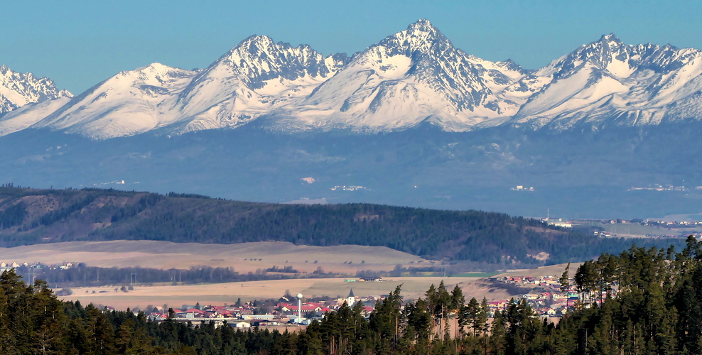 a kde sa pozriem tam sú Tatry ...