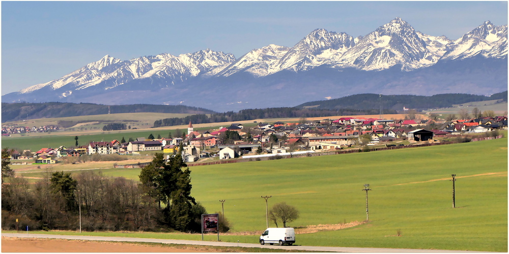 cesta na Čingov - Tomášovce a V.Tatry ...