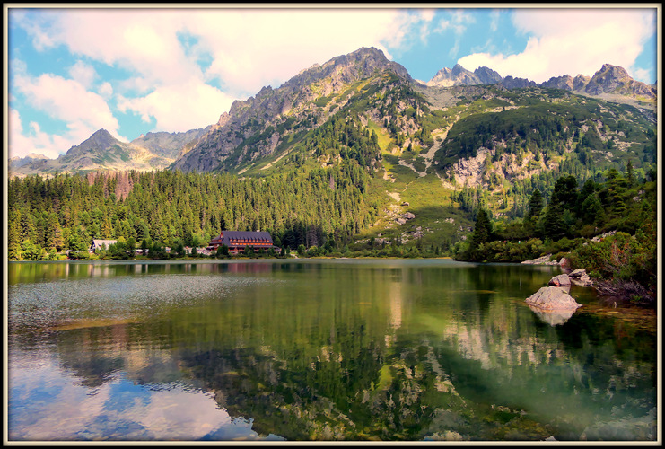 a pohľad na pleso ma vždy poteší ........