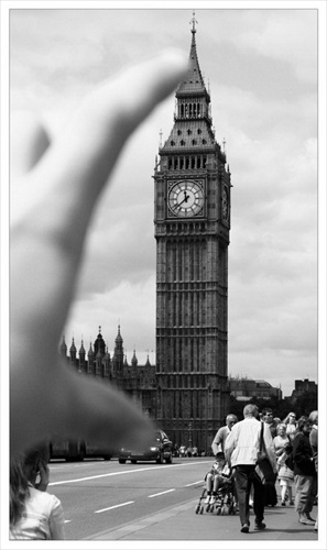 Big Ben in my hand