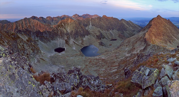 ...večer nad Mlynickou dolinou