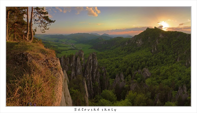 ... v Súľovských skalách