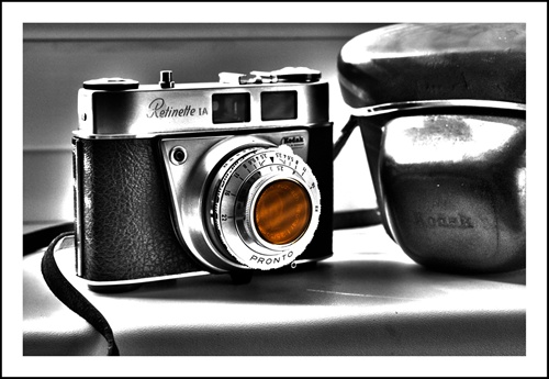 Kodak Ratinette 50mm rok cca 1959