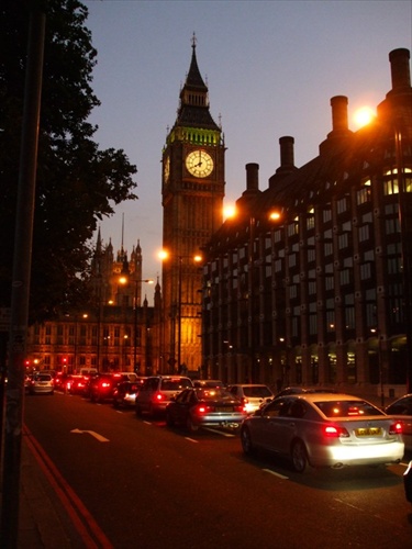 Big Ben at night