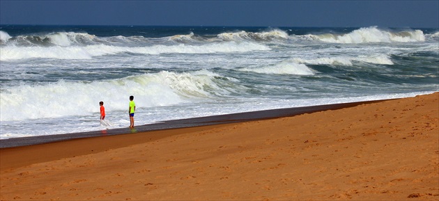 Durban. Na pláži.