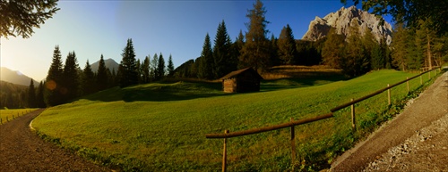 cesta na Zugspitz