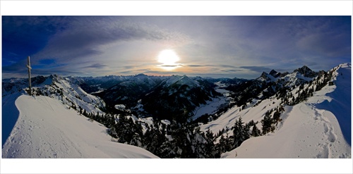 Panorama  Hahnenkamm