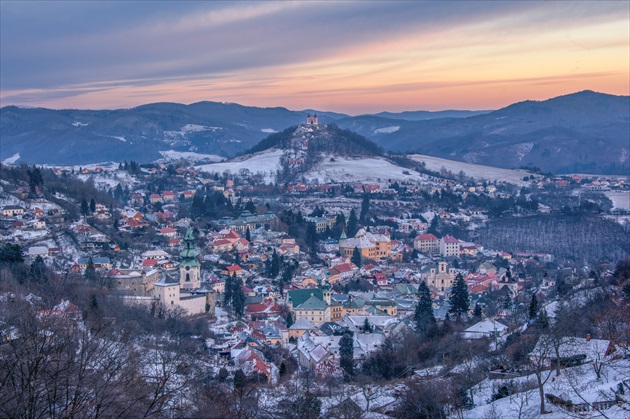 Zima v Banskej Štiavnici