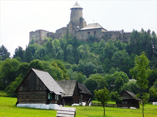 Pohľad na hrad