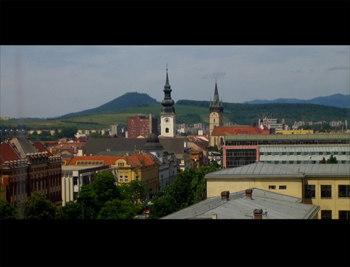 PREŠOV POHĽAD ZO STRECHY