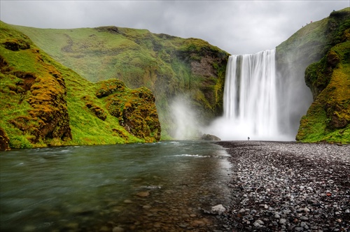 kúzelný Skógafoss