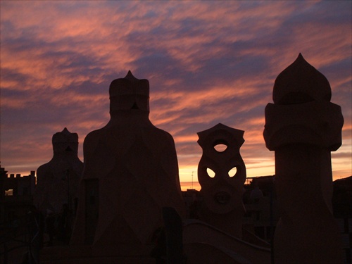 Barcelona-Gaudi-Casa Mila