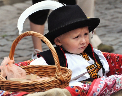 Mladý folklorista.