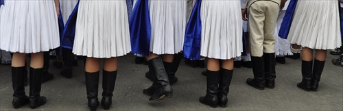 Folklórne nohy....